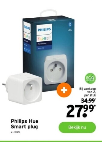 GAMMA Philips hue smart plug aanbieding
