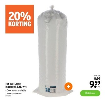 GAMMA Iso de luxe isoparel 33l wit aanbieding