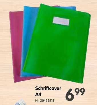 Fun Schriftcover A4 aanbieding