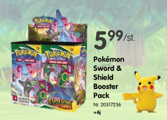 Pokemon Sword & Shield Booster Pack