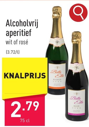 ALDI Alcoholvrij Aperitief 75cl aanbieding