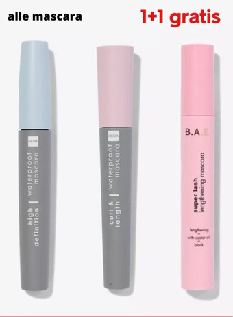 HEMA Alle mascara aanbieding
