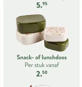 Snack- of lunchdoos