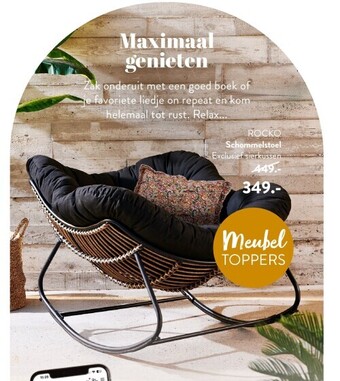 Casa Rocko schommelstoel aanbieding