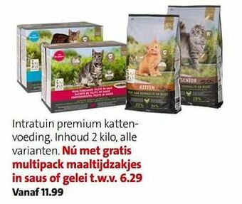 Intratuin Intratuin premium kattenvoeding aanbieding