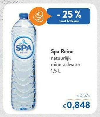 OKay Spa reine natuurlijk mineraalwater aanbieding