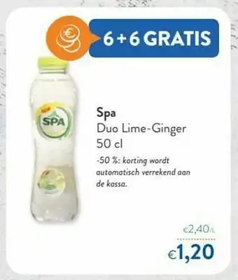 OKay Spa duo lime-ginger aanbieding