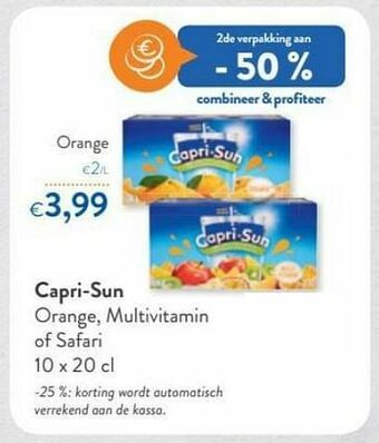 Capri-sun orange