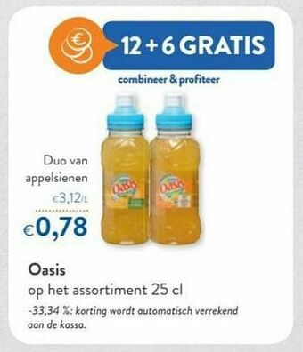 Oasis duo van appelsienen