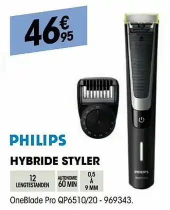 Philips hybride styler qp6510-20