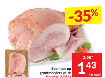 Beenham op grootmoeders wijze 100g