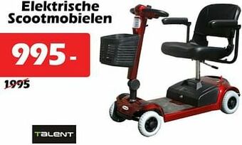 iTEK Elektrische scootmobielen aanbieding