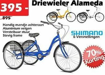 iTEK Driewieler alameda aanbieding