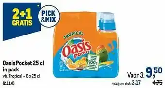 Oasis pocket