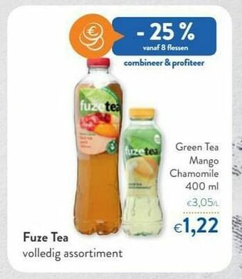 OKay Fuze tea green tea mango chamomile aanbieding