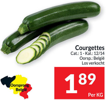 Intermarché Courgettes aanbieding