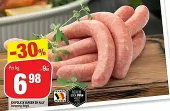 Chipolata varken en kalf