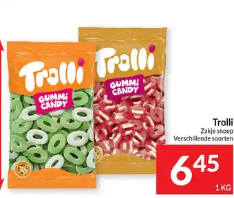 Trolli Zakje snoep 1kg