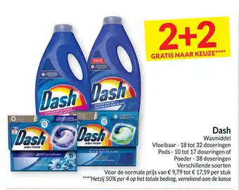 Intermarché Dash Wasmiddel aanbieding