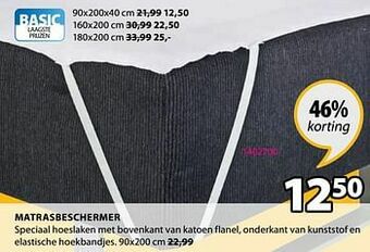 Jysk Matrasbeschermer aanbieding