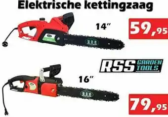 Rss elektrische kettingzaag 14``