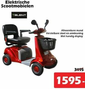 iTEK Elektrische scootmobielen aanbieding