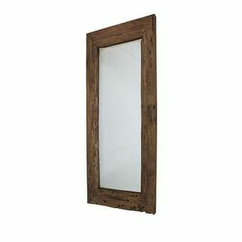 Leen Bakker HSM Collection spiegel - naturel - 180x90x5 cm - Leen Bakker aanbieding
