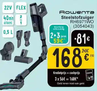 Cora Rowenta Steelstofzuiger RH6971WO aanbieding