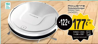 Cora RowentA Robotstofzuiger RR6827WH aanbieding