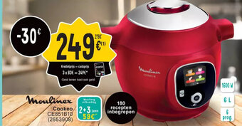 Cora Moulinex Cookeo CE851B10 aanbieding