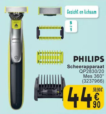 Cora PHILIPS Scheerapparaat aanbieding