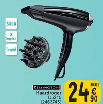 Cora REMINGTON Haardroger D5215 aanbieding