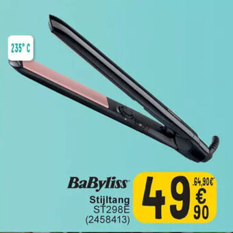 Cora BaByliss Stijltang ST298E aanbieding