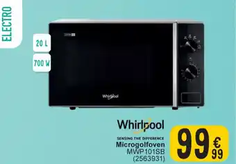 Cora Whirlpoo Microgolfoven MWP101SB aanbieding