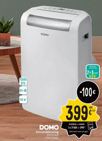 Cora DOMO Airconditioning DO324A aanbieding