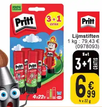 Pritt Lijmstiften 4 x 22g