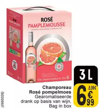 Cora Rosé pompelmoes Champoreau 3L aanbieding