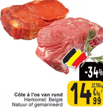 Cora Côte à l'os van rund aanbieding