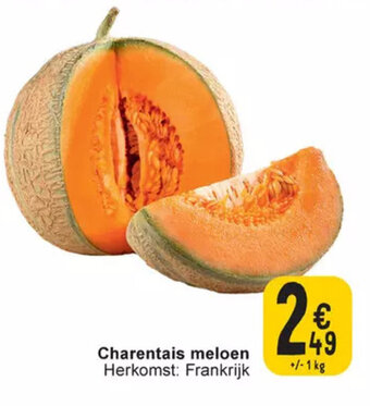 Cora Charentais meloen aanbieding