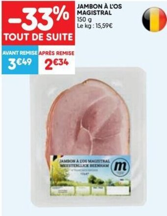 JAMBON À L'OS MAGISTRAL 150 g