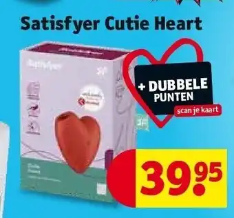 Kruidvat Satisfyer cutie heart aanbieding