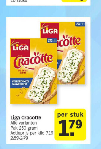 Albert Heijn Liga cracotte aanbieding