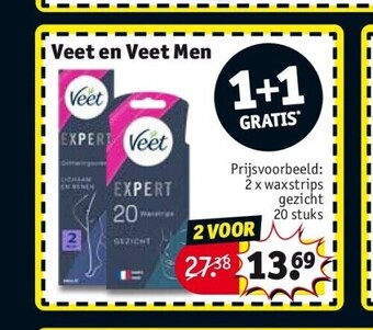 Kruidvat Veet en veet men aanbieding