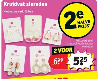 Kruidvat Kruidvat sieraden aanbieding