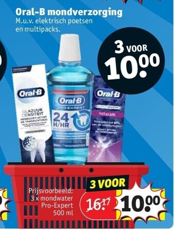 Kruidvat Oral-b mondverzorging aanbieding