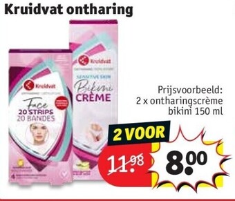 Kruidvat Kruidvat ontharing aanbieding