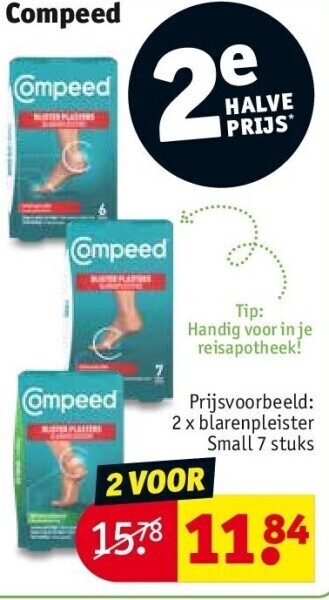 Kruidvat Compeed aanbieding