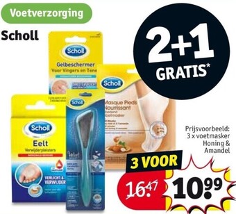 Kruidvat Scholl aanbieding