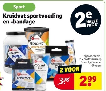 Kruidvat Kruidvat sportvoeding en -bandage aanbieding