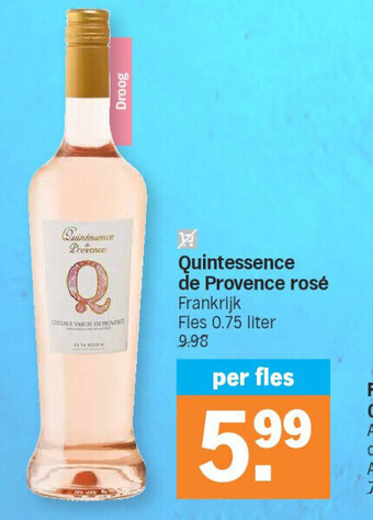 Albert Heijn Quintessence de provence rosé aanbieding